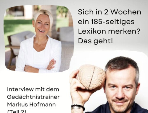 Folge 577 – Sich in 2 Wochen ein 185-seitiges Lexikon merken? Das geht! Interview mit dem Gedächtnistrainer Markus Hofmann (Teil 2)