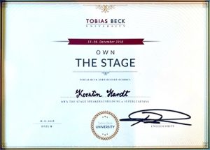 Tobias Beck University – Own the Stage